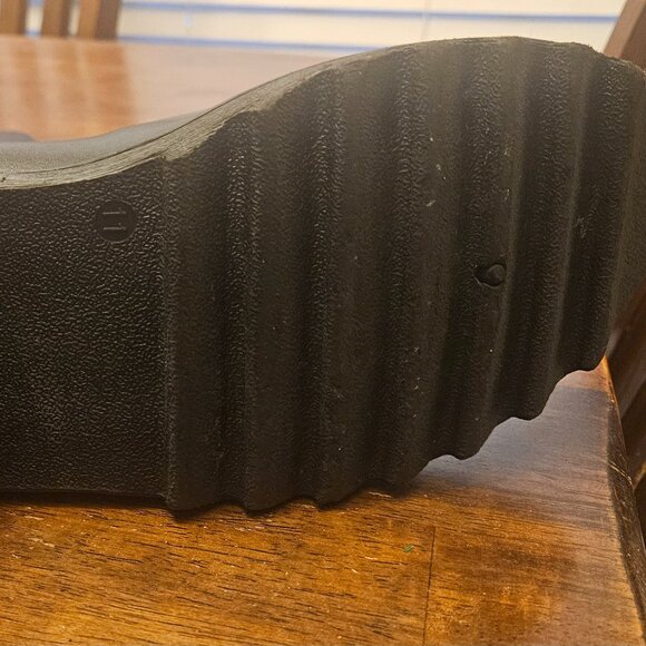 Quill Whimsigoth black boots great condition lug soles zip 11 - Picture 3 of 13